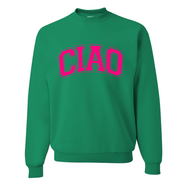 CIAO Unisex Varsity Fleece Sweatshirt