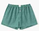 Personalized Womens Checkered Boxer Shorts