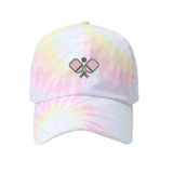 Pickleball Pink Tie Dye Hat