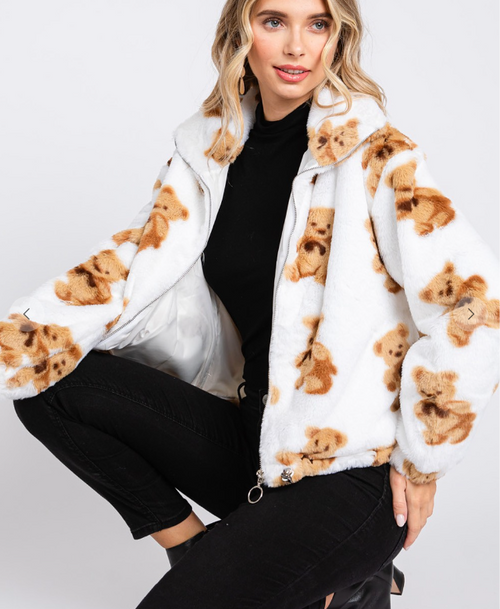 Teddy Bear Sherpa Jacket