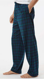 Big Knick Energy Mens Flannel Plaid Pajama Set