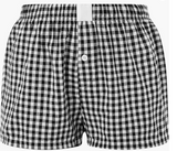 Personalized Womens Checkered Boxer Shorts