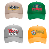 Vintage Logo Beer Trucker Hats