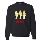 Crushed It Nutcracker Black Pullover Sweatshirt